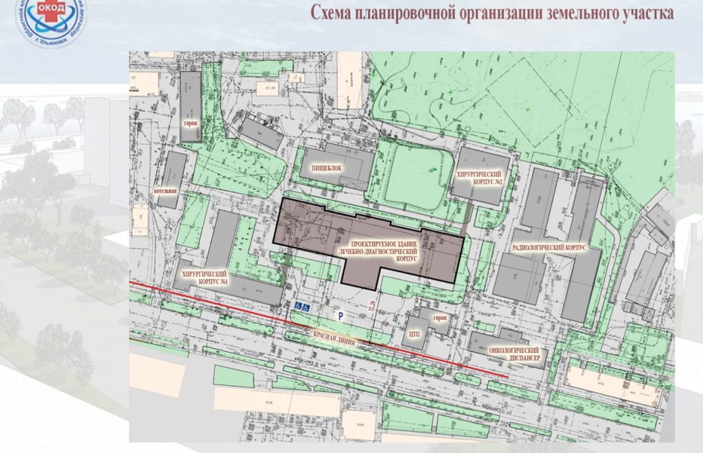 Схема онкодиспансера в архангельске