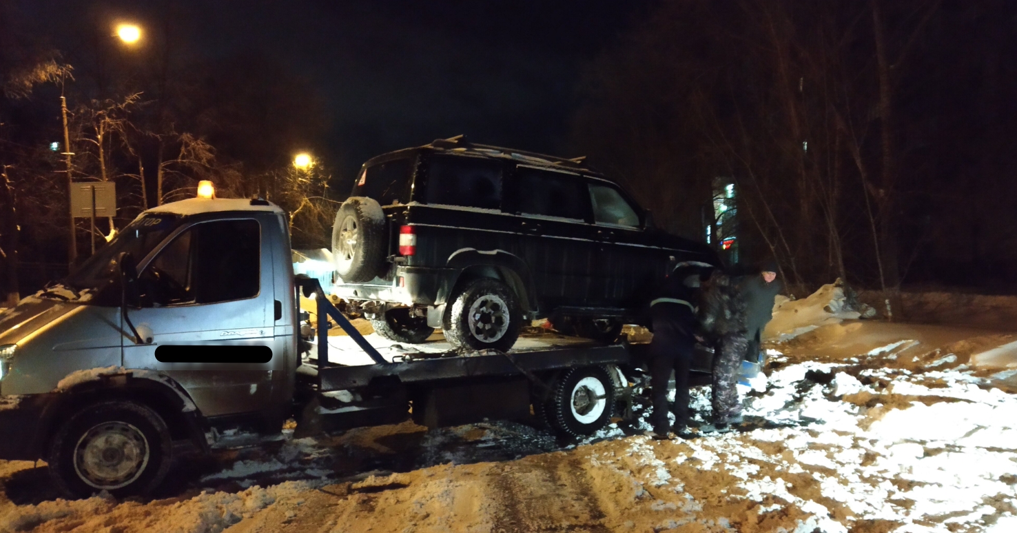 Любых размеров и даже с “автоматом”. Теперь в Ульяновске каждую ночь эвакуируют  машины Улпресса - все новости Ульяновска