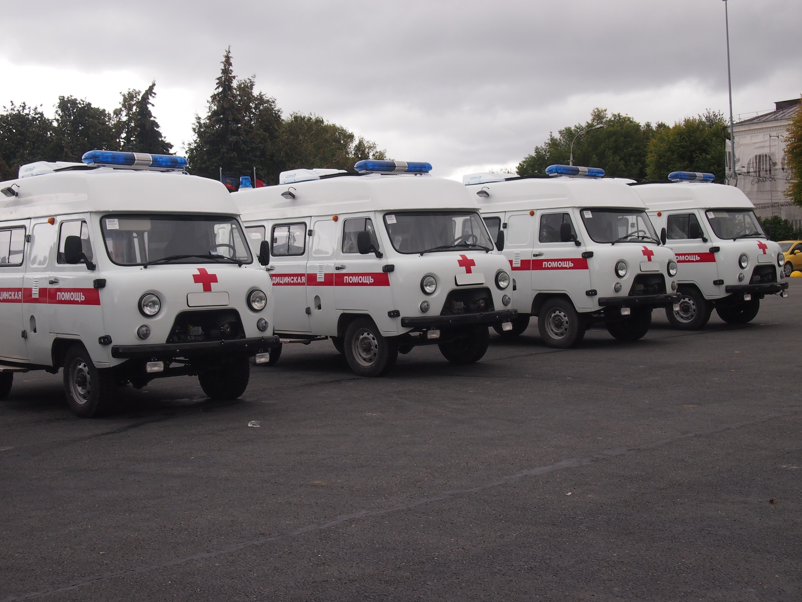 Ульяновские автомобили скорой помощи