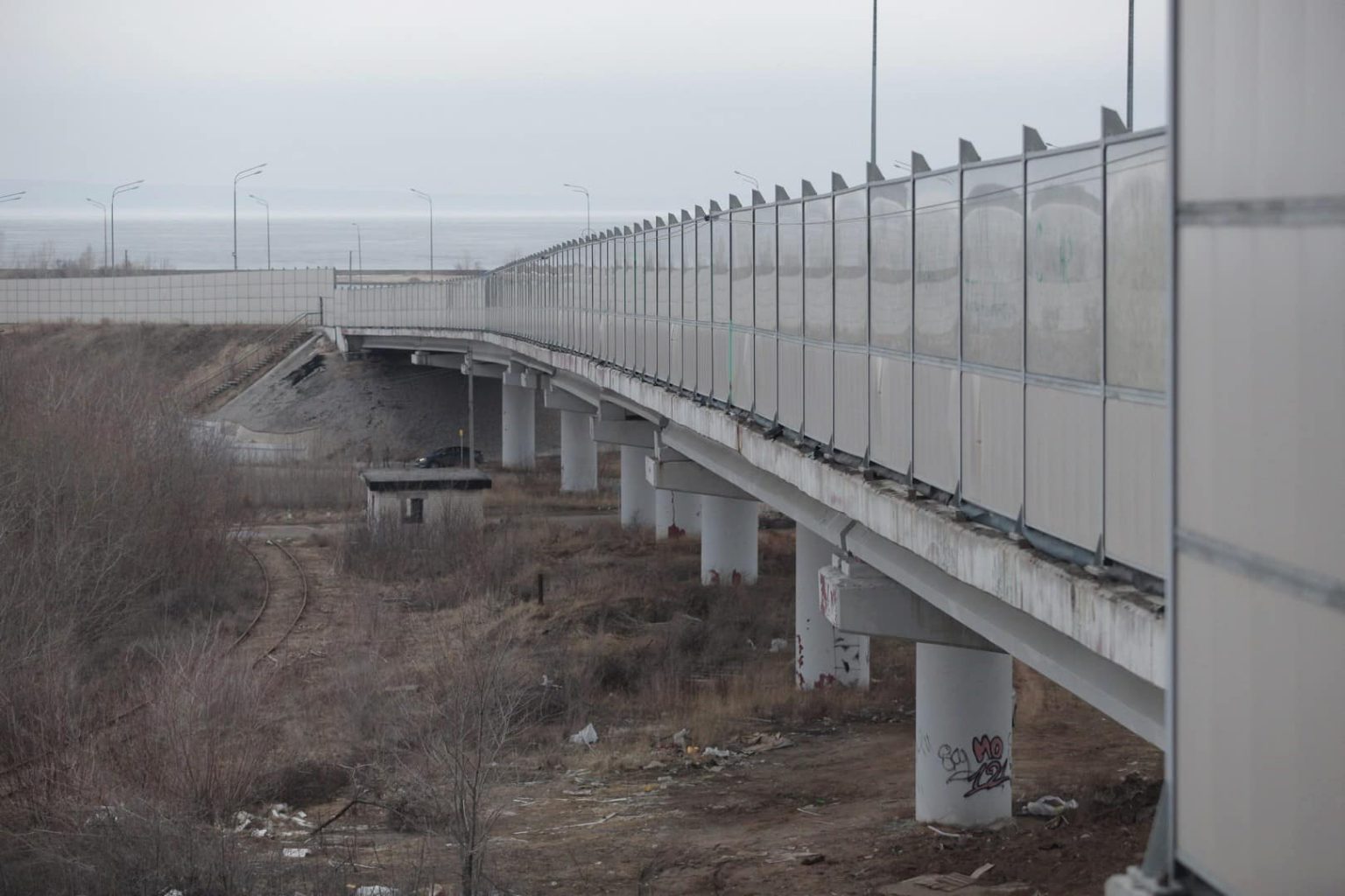 Новая развязка президентского моста