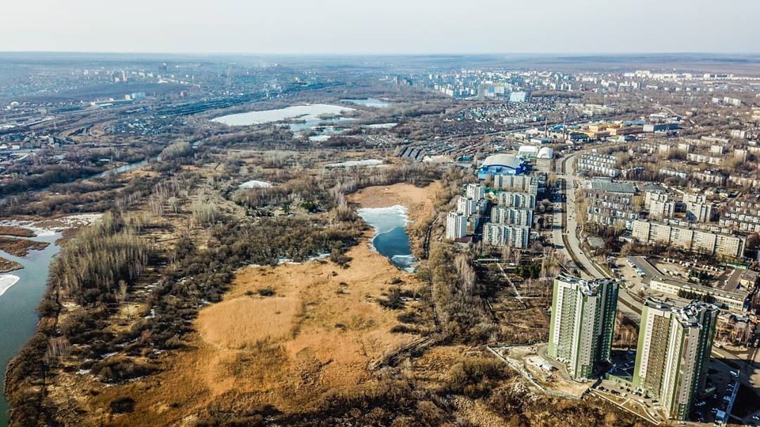 Фото ульяновска с высоты птичьего полета