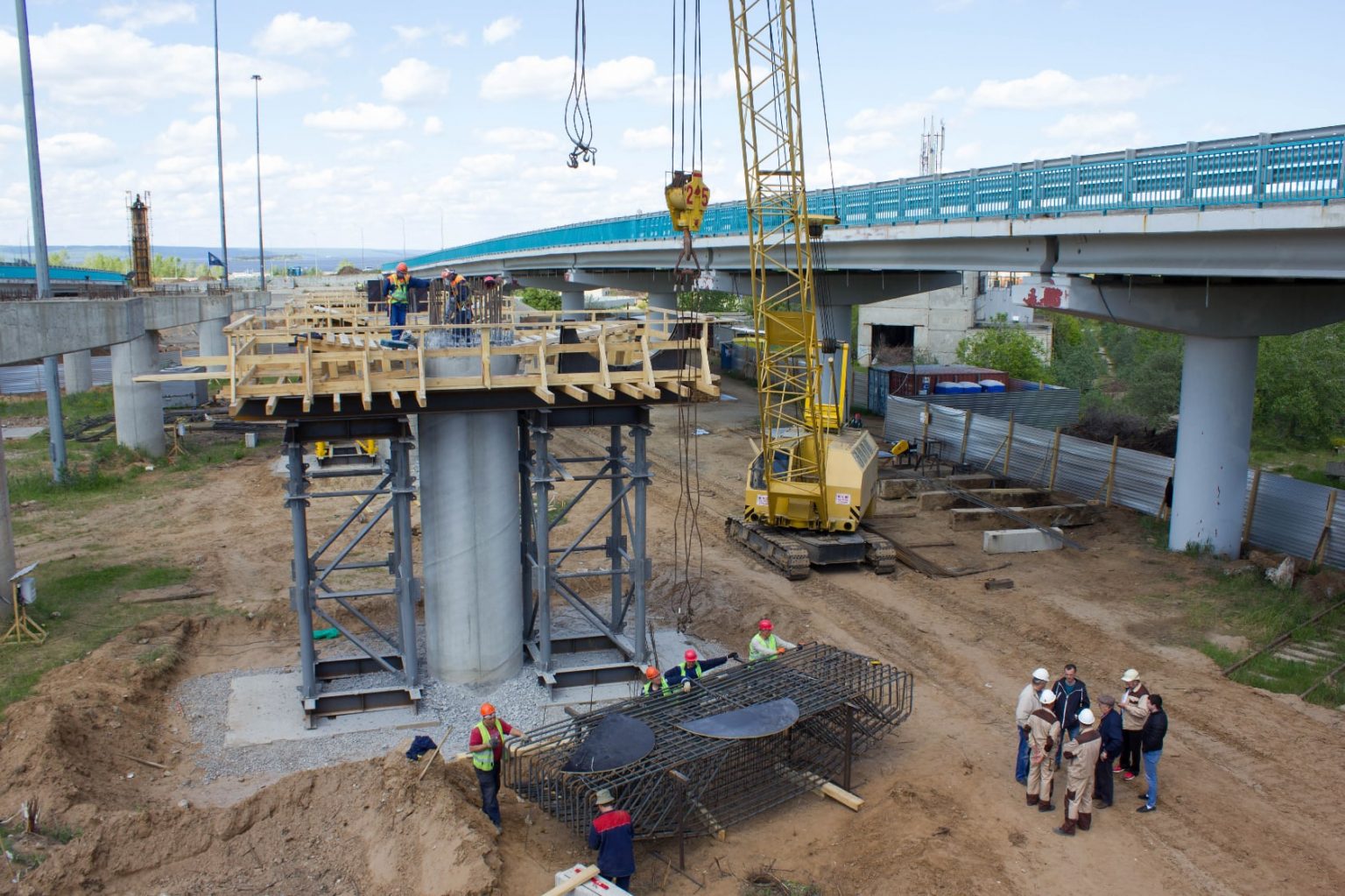 Развязка в Ульяновске на новый мост