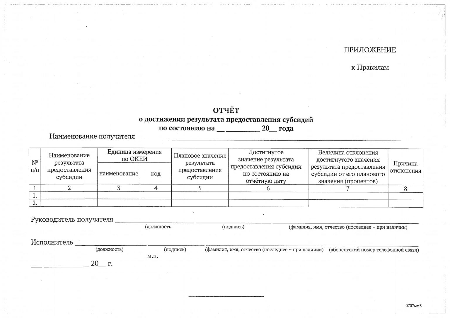 Отчет о реализации плана мероприятий по достижению результатов предоставления субсидии