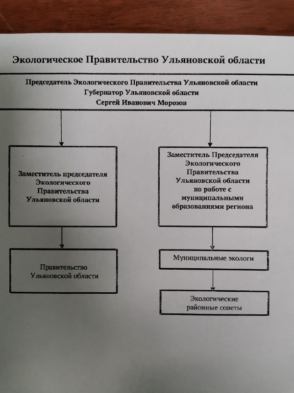 Экологическое правительство. Экологическое правительство Ульяновской области.