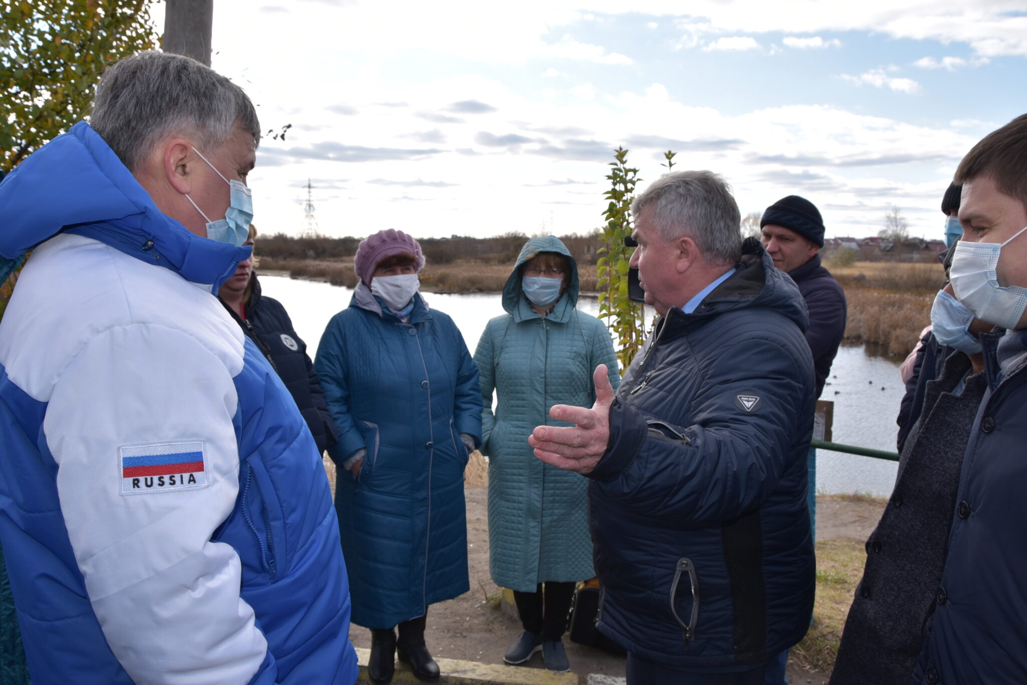 Озеро на Шолмова Ульяновск