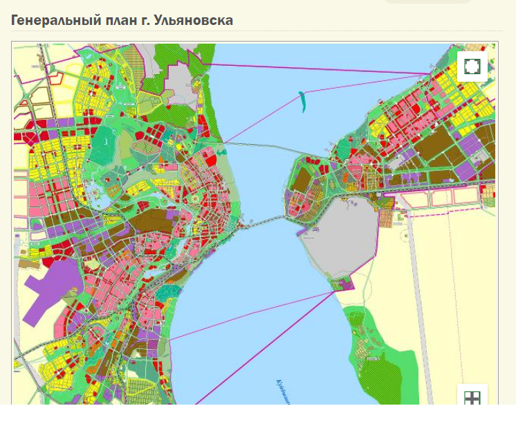 Ульяновск генеральный план города