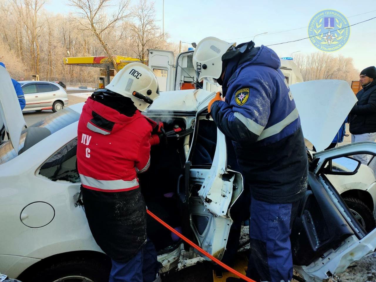 Спасатели Ульяновск ДТП