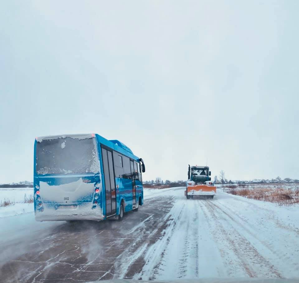 Движение для рейсовых автобусов в направлении Ульяновск-Казань закрыто до  18:00 Улпресса - все новости Ульяновска