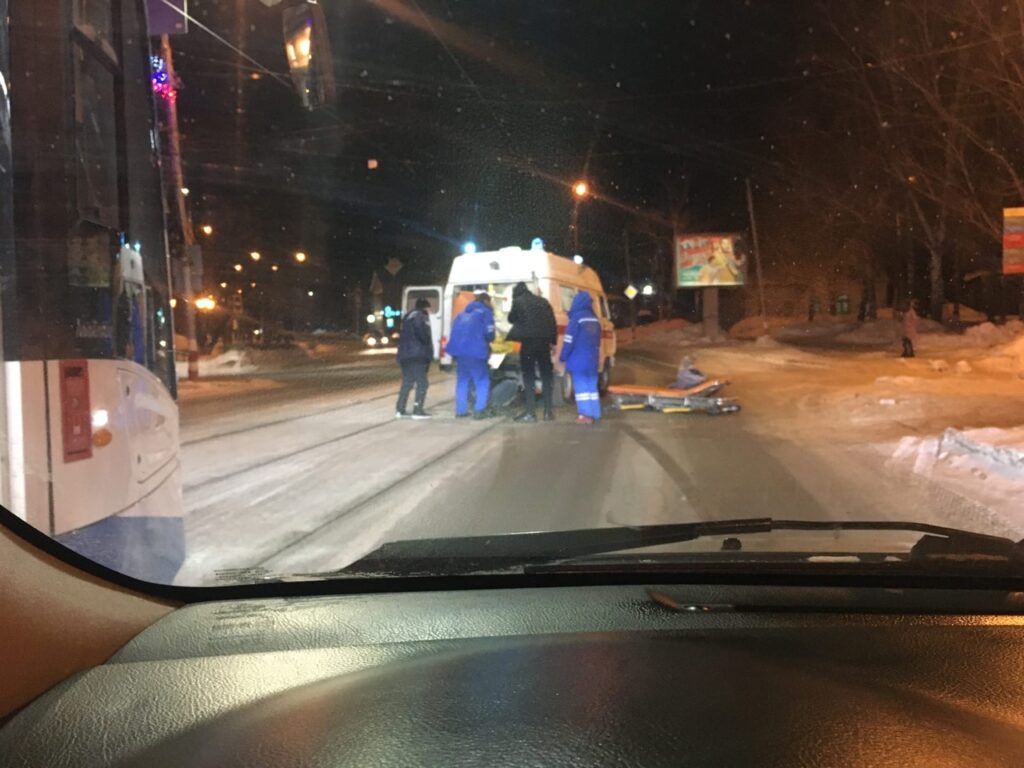 На улице Спасской на переходе сбили пешехода: фото Улпресса - все новости  Ульяновска