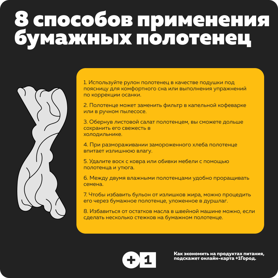 Способ 8. Инфографика полотенца. Способы использования бумаги. 10 Способов использования бумаги. Протирание поверхностей инфографика.