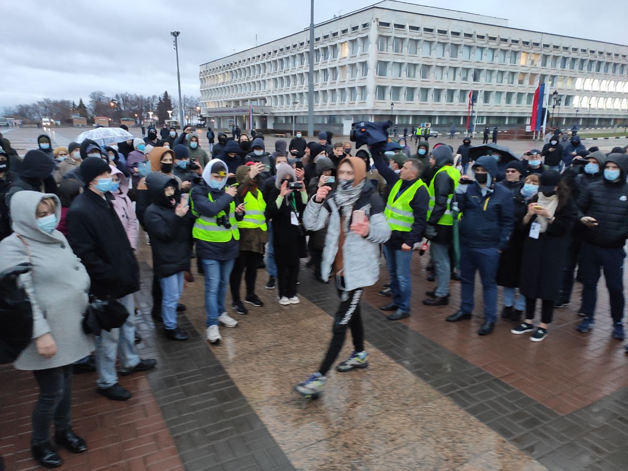 Митинг в поддержку навального 2024
