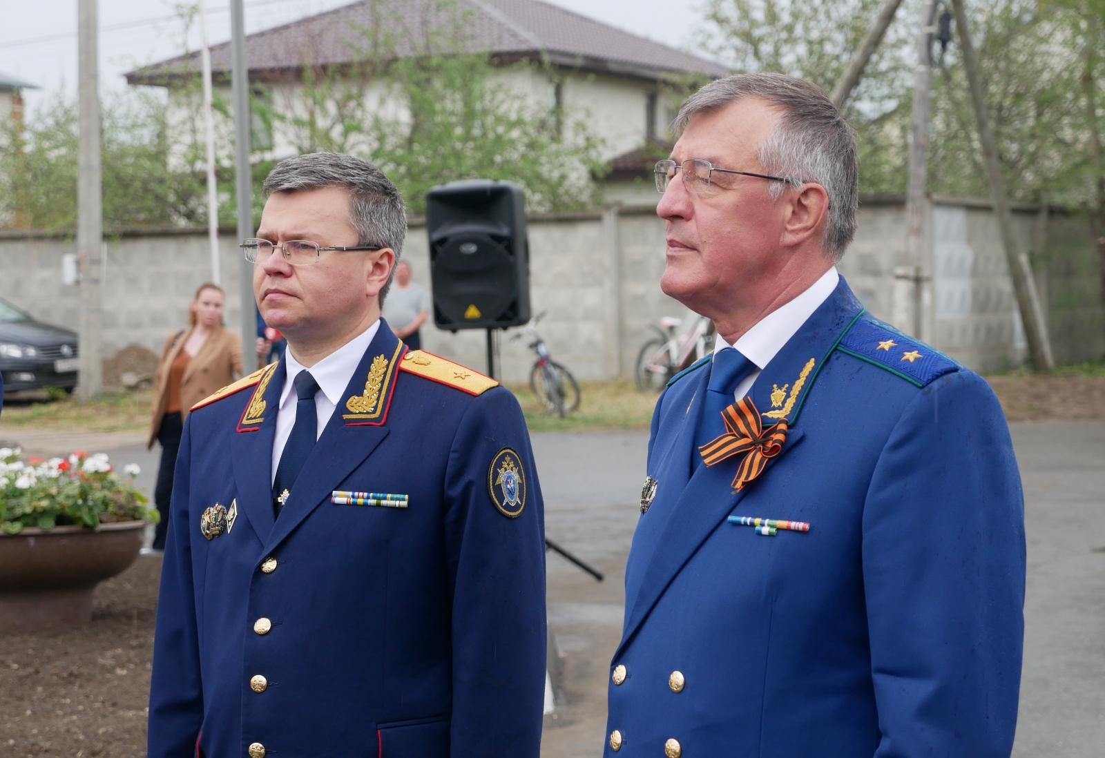 Главный прокурор Хуртин и глава СУ СК Михайлов открыли улицу в честь  ветерана ВОв Улпресса - все новости Ульяновска