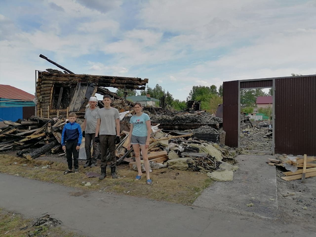 Пожар в Сенгилее