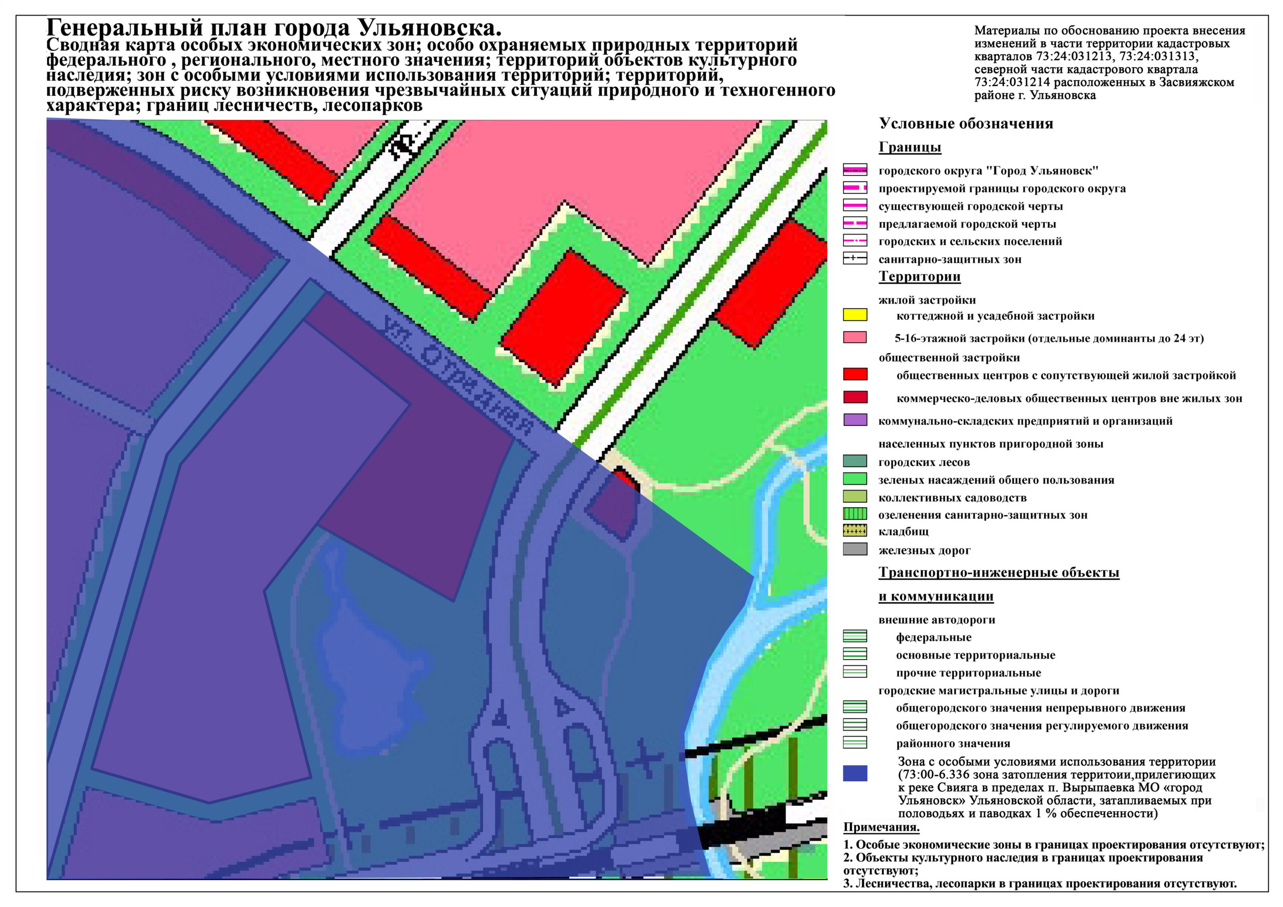 Генеральный план города ульяновска