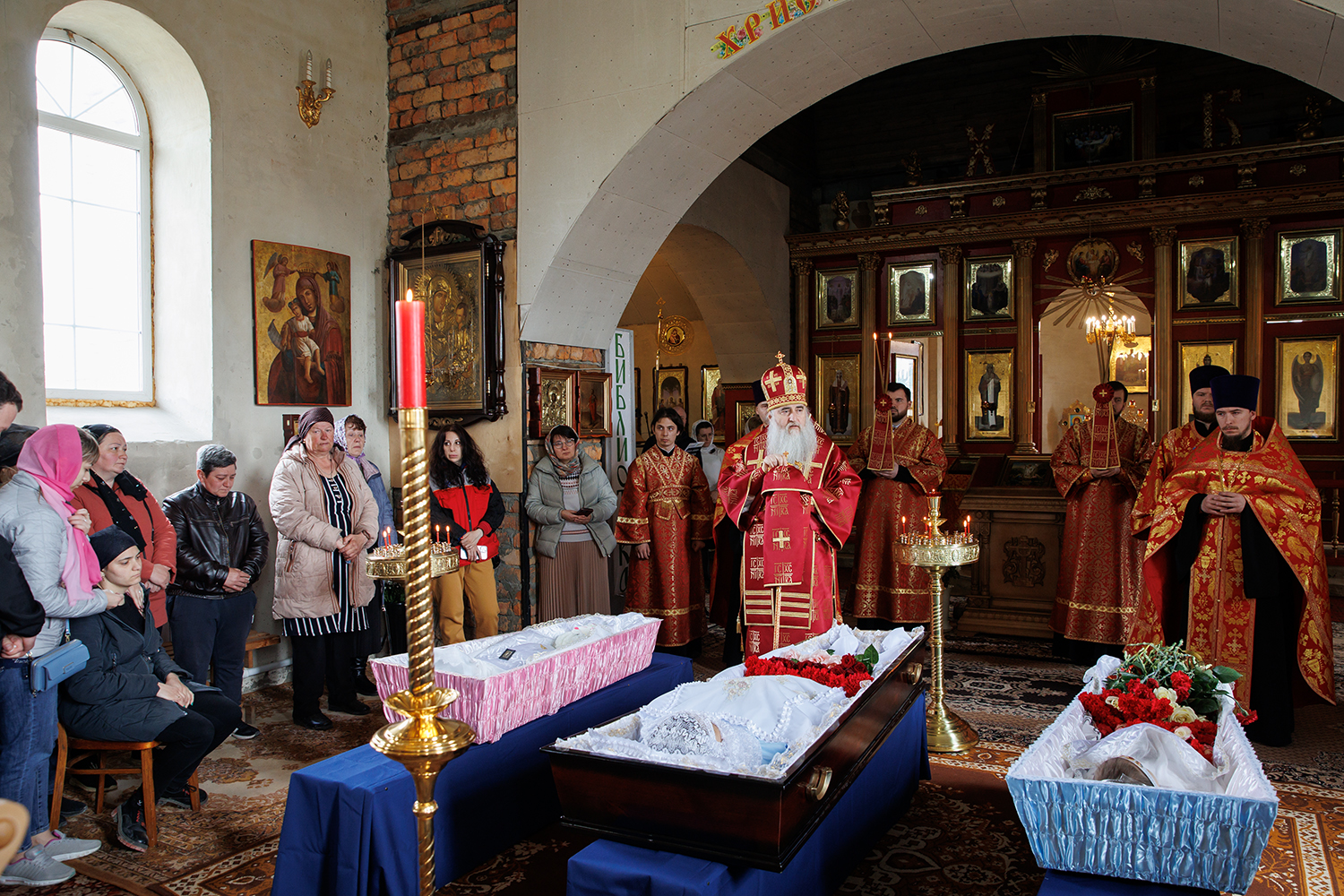 Отпевание преподобного Макария Котельники Казанская Церковь