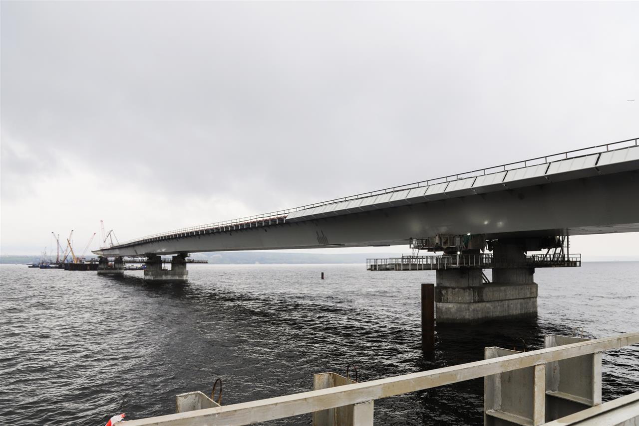 Новый мост в Тольятти на м5
