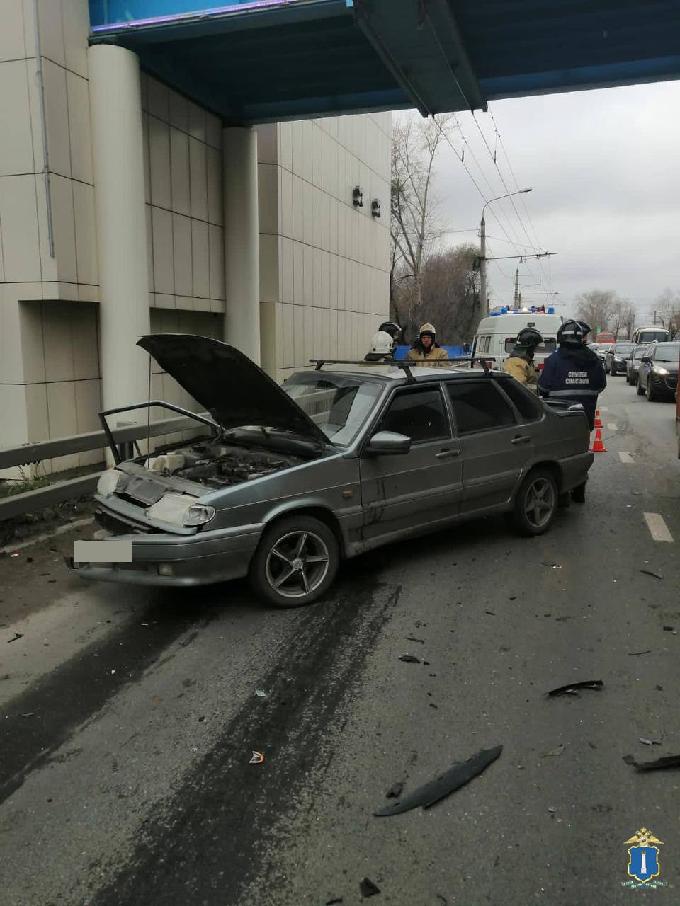 Смертельное ДТП на Димитровградском шоссе: столкнулись Skoda, Mitsubishi и  ВАЗ, один человек погиб. Видео Улпресса - все новости Ульяновска