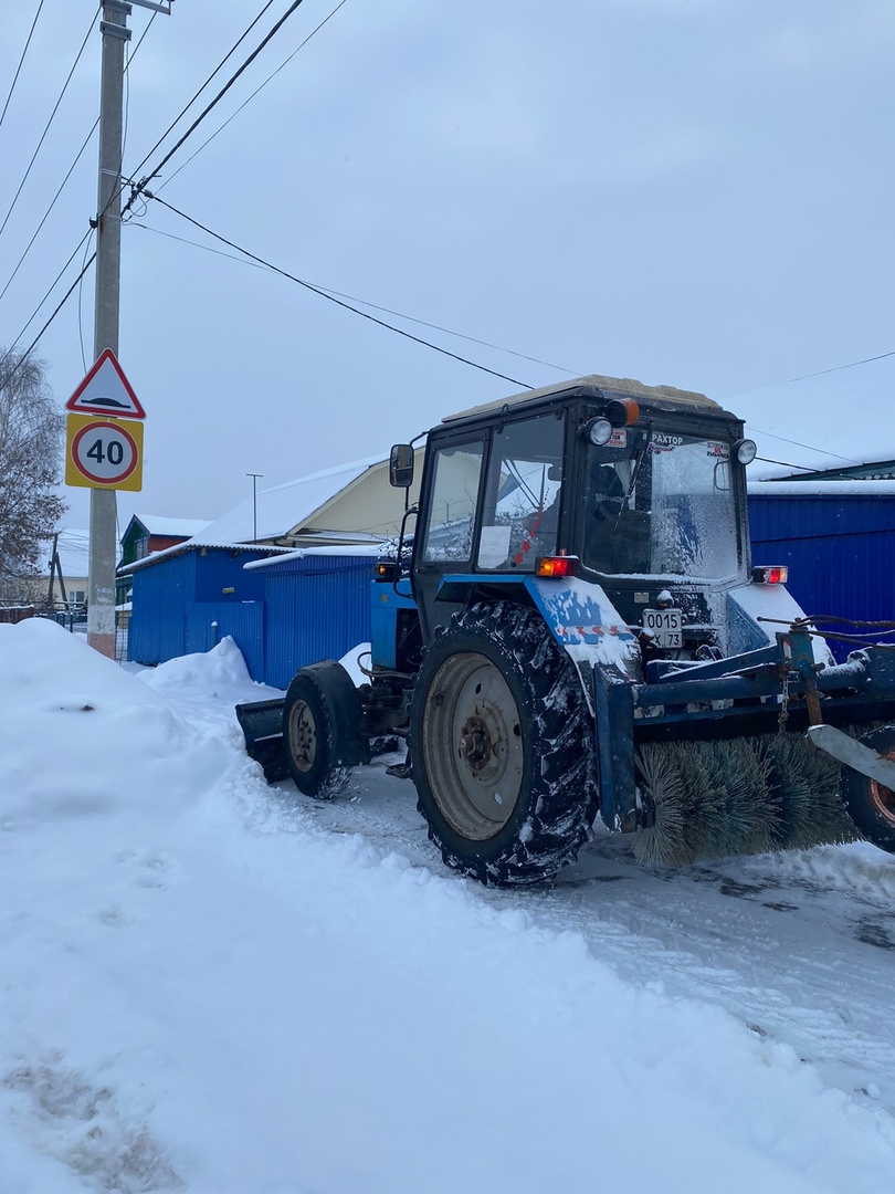 В рождественскую ночь с городских улиц вывезли 65 самосвалов снега Улпресса  - все новости Ульяновска