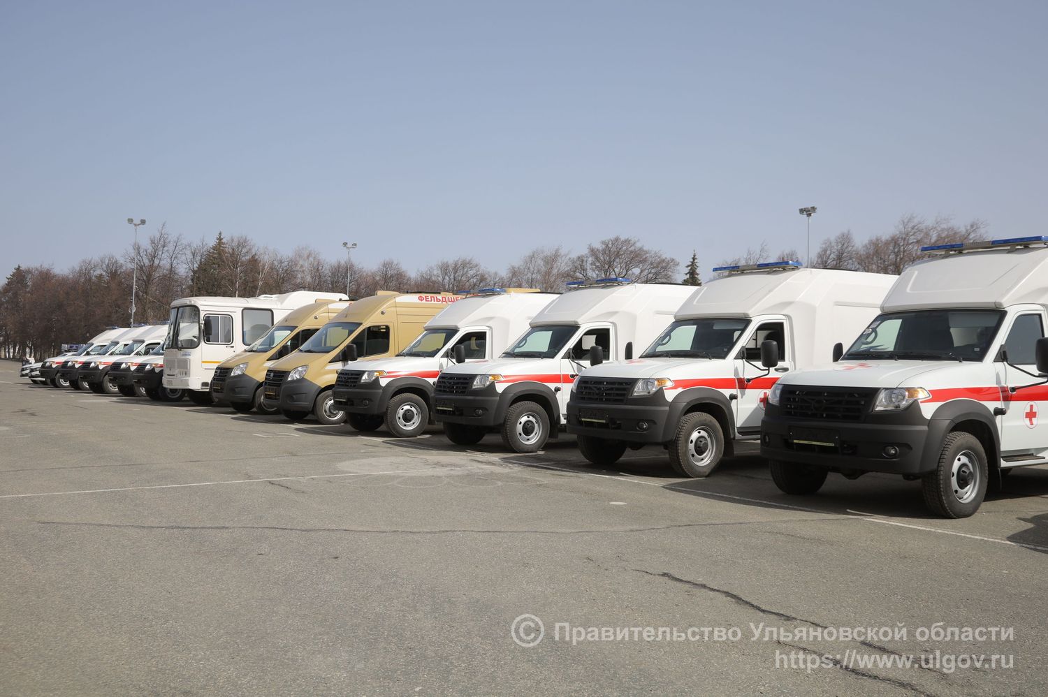 В лечебные учреждения области поступило 16 автомобилей для оказания  медицинской помощи Улпресса - все новости Ульяновска