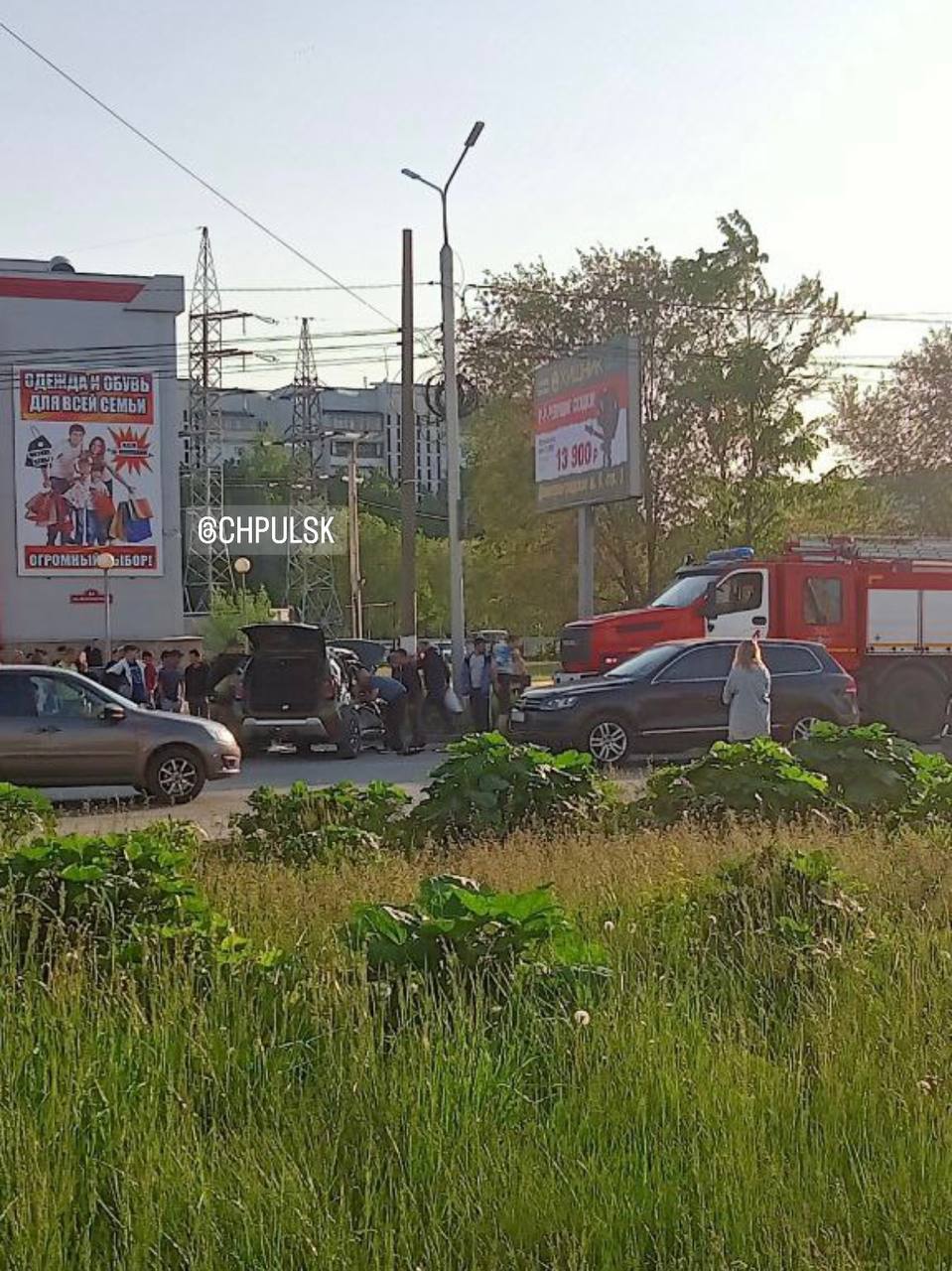 Водитель “Дастера” не уступил дорогу и погиб под колесами пожарного  “Урала”: фото Улпресса - все новости Ульяновска