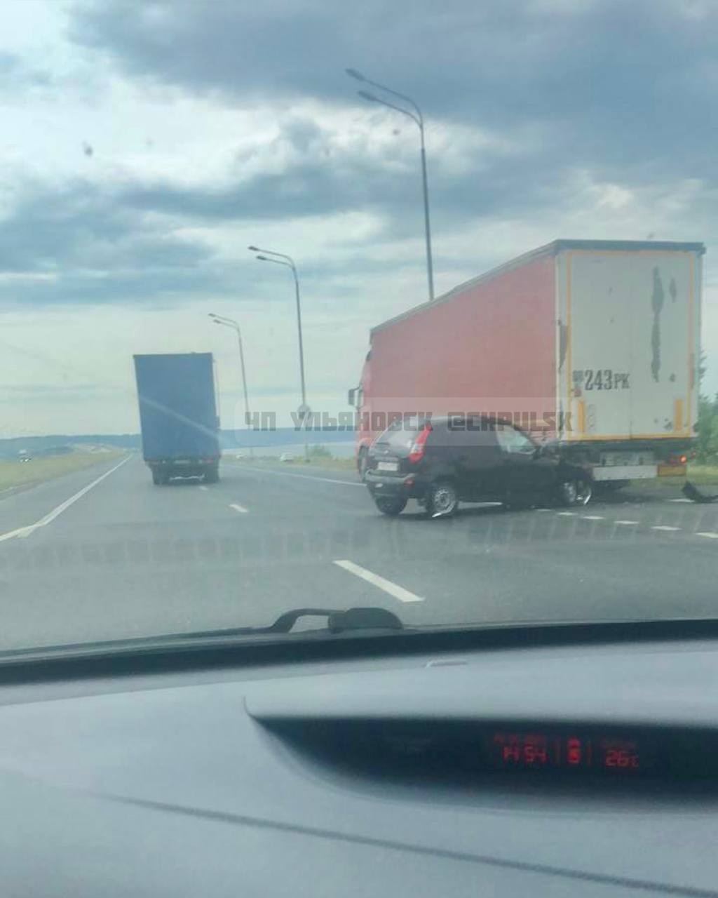 авария в ульяновске сегодня на императорском мосту