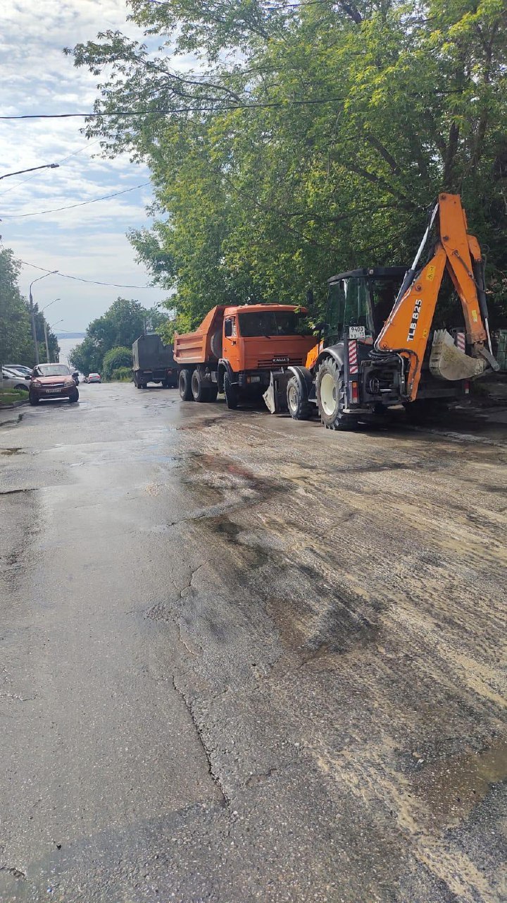 Жители двух улиц в центре Ульяновска остались без воды из-за коммунальной  аварии на Кузнецова Улпресса - все новости Ульяновска