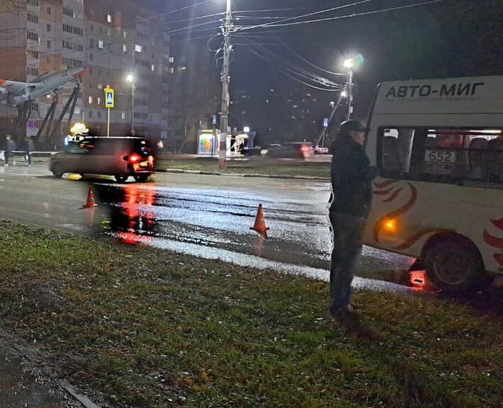 В Димитровграде маршрутка сбила женщину на пешеходном переходе   Улпресса  все новости Ульяновска