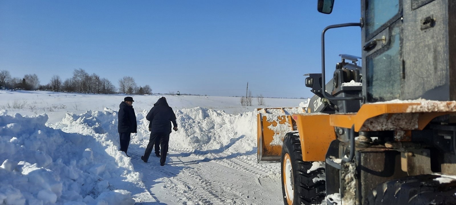 ЧП на сетях водоснабжения в Елшанке: до места аварии не могут добраться  из-за снега. Фото Улпресса - все новости Ульяновска