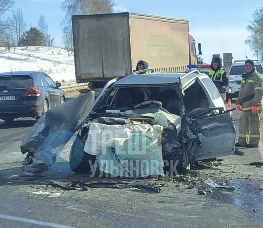 В Сурском районе столкнулись ВАЗ и Шевроле, два человека погибли Улпресса -  все новости Ульяновска