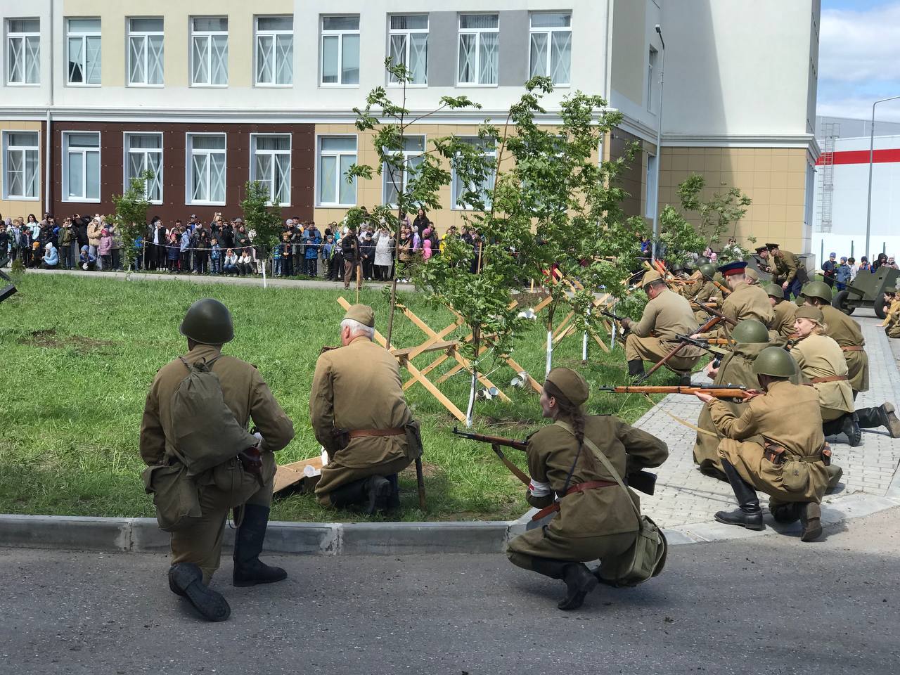 Напугавшие ульяновцев звуки стрельбы оказались реконструкцией боя Улпресса  - все новости Ульяновска