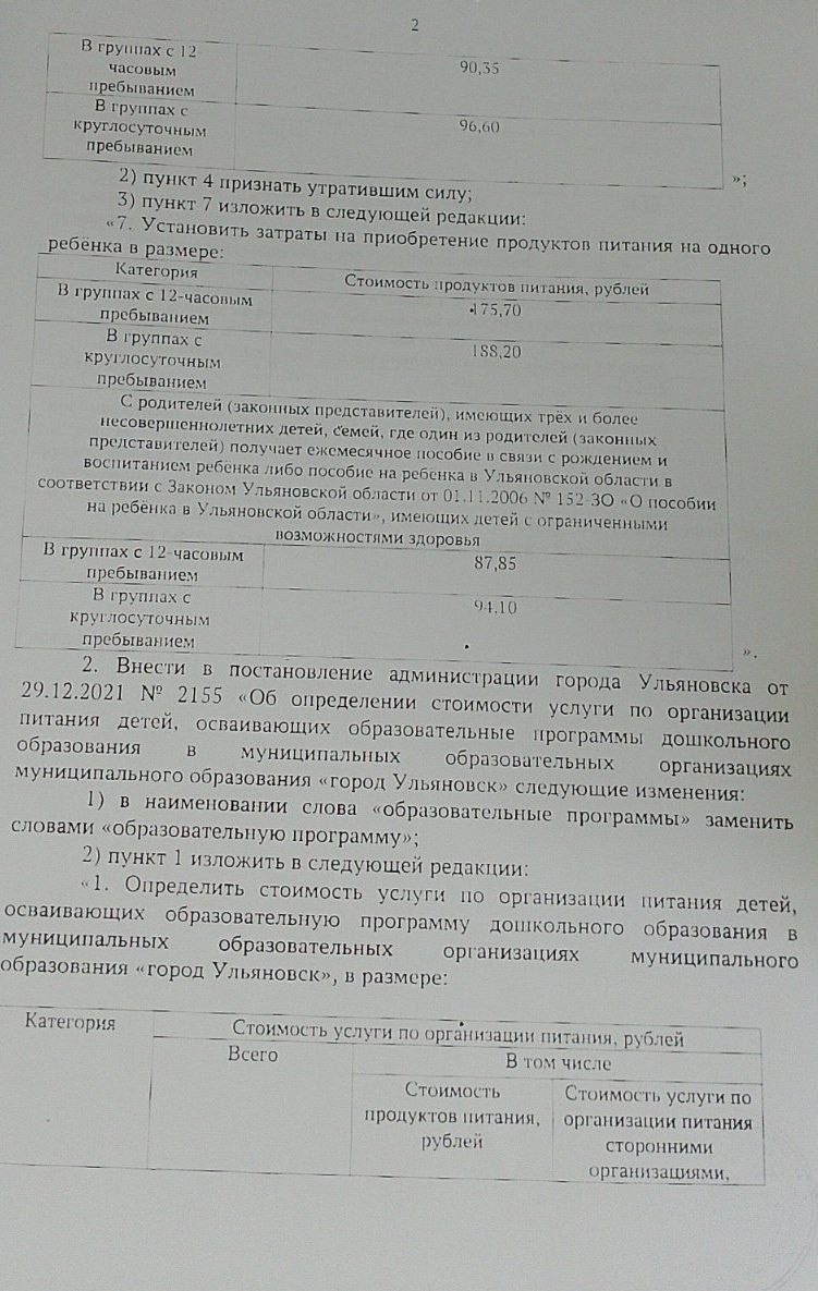 Ульяновским родителям придется больше платить за детские сады: опубликовано  новое постановление Улпресса - все новости Ульяновска