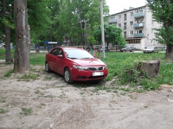 В Ульяновской области можно парковаться на газонах и детских площадках?  Улпресса - все новости Ульяновска