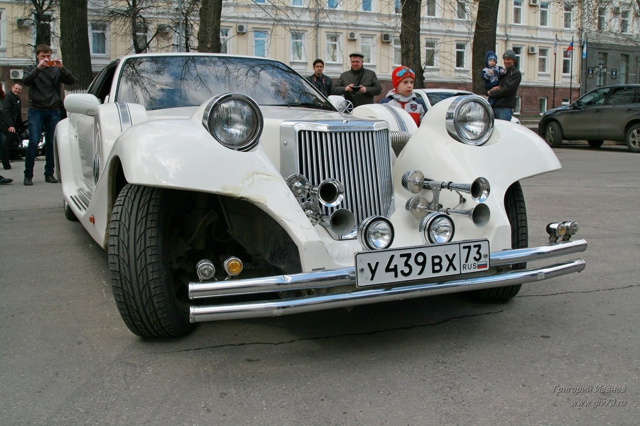 Выставка ретро автомобилей в Ульяновске
