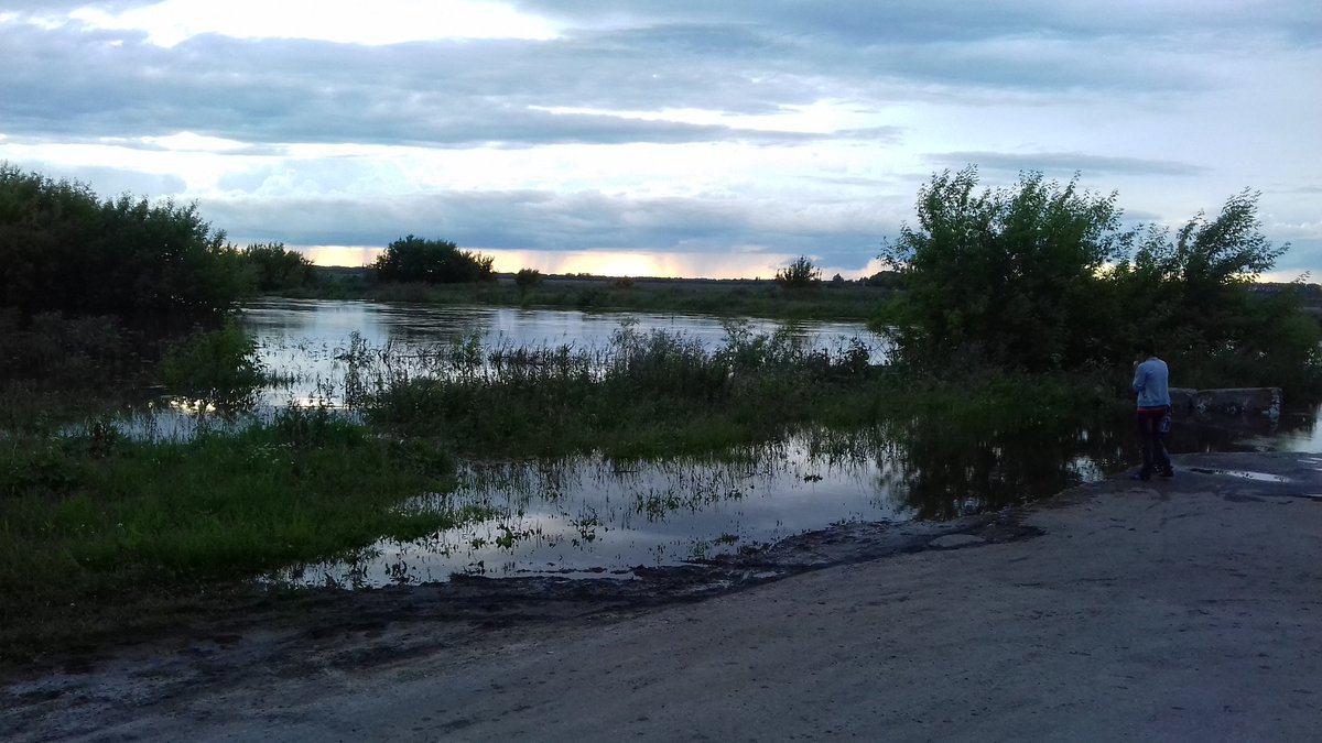 В Ишеевке полностью затопило мост Улпресса - все новости Ульяновска