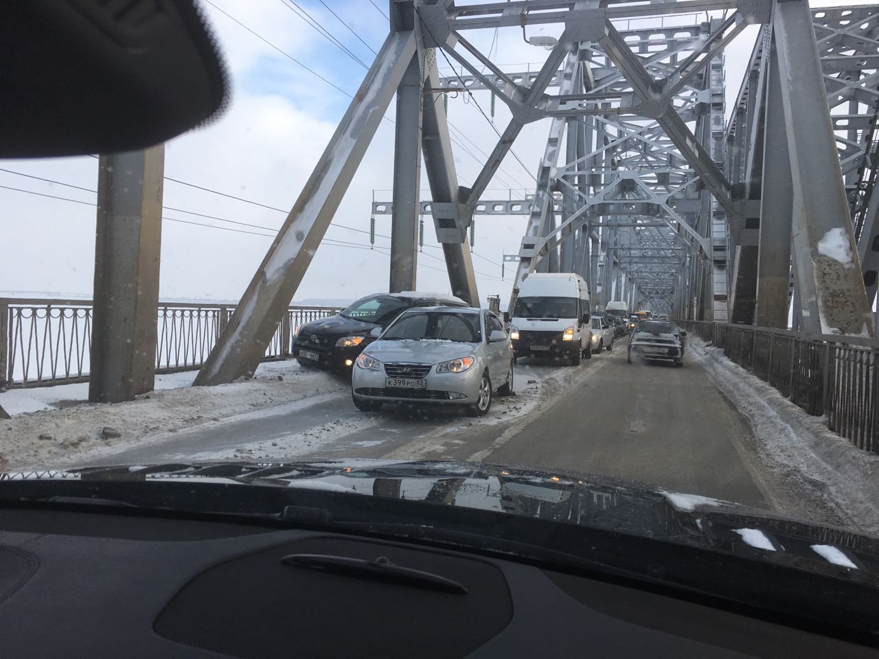 авария в ульяновске сегодня на императорском мосту