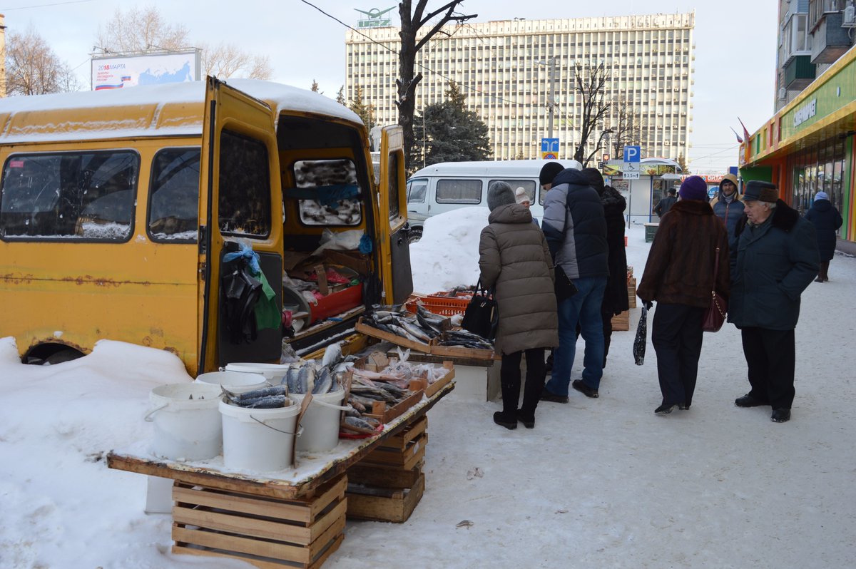 В Засвияжском районе пообещали навести порядок с уличной торговлей.  Смотрим, как возросла активность Улпресса - все новости Ульяновска