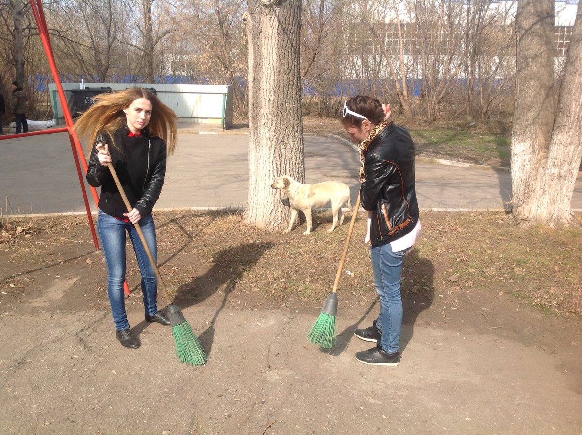 Фото с субботника прикольные