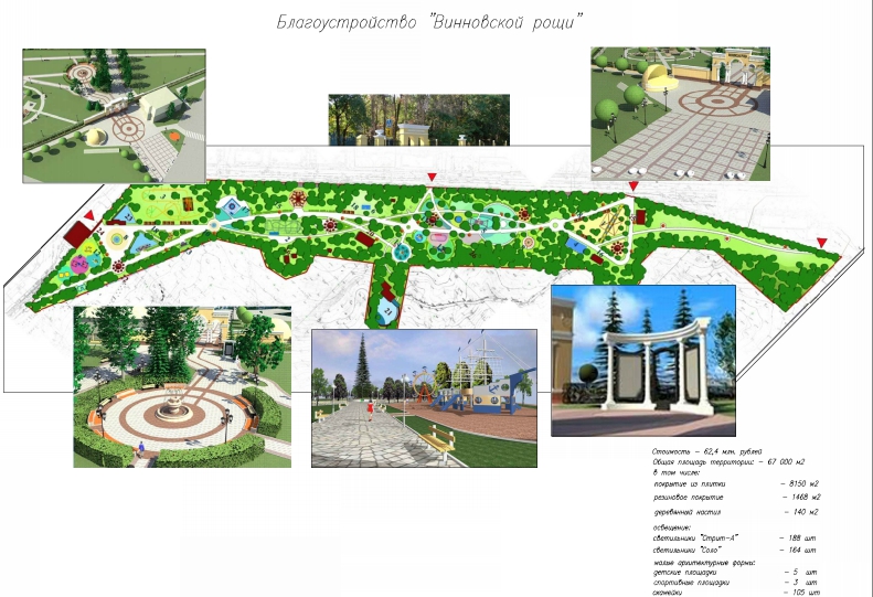 Планы по благоустройству воронежа