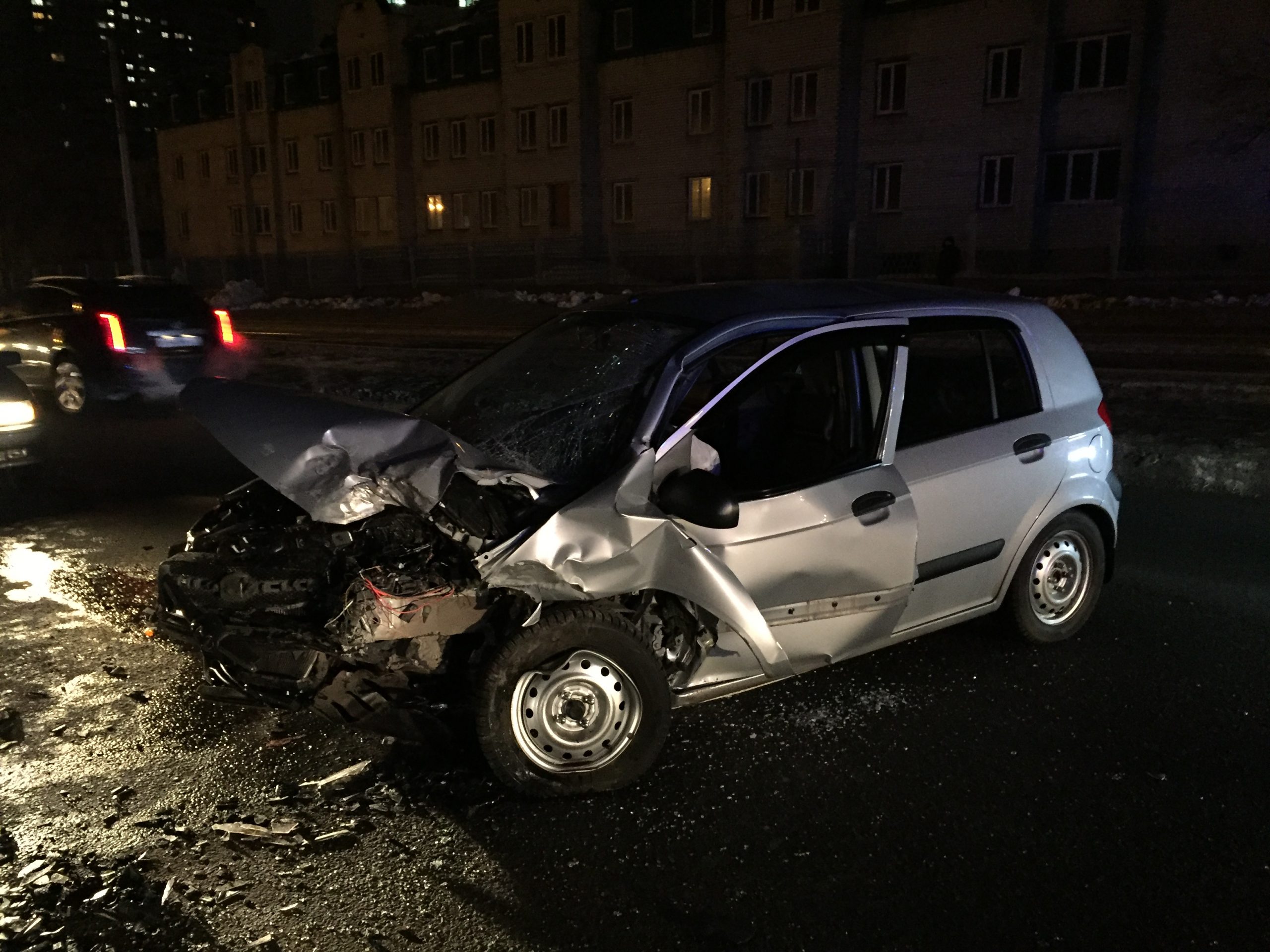 УМВД: шесть человек пострадали в массовом ДТП на Кирова. Фото Улпресса -  все новости Ульяновска