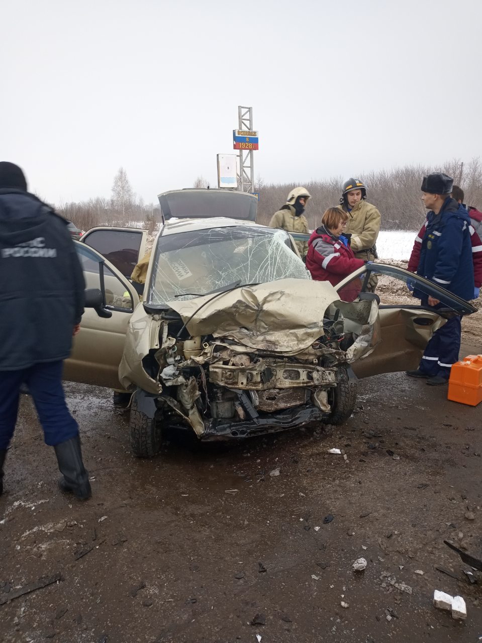 В Мелекесском районе столкнулись Daewoo и Geely: погибла 28-летняя девушка.  Фото Улпресса - все новости Ульяновска