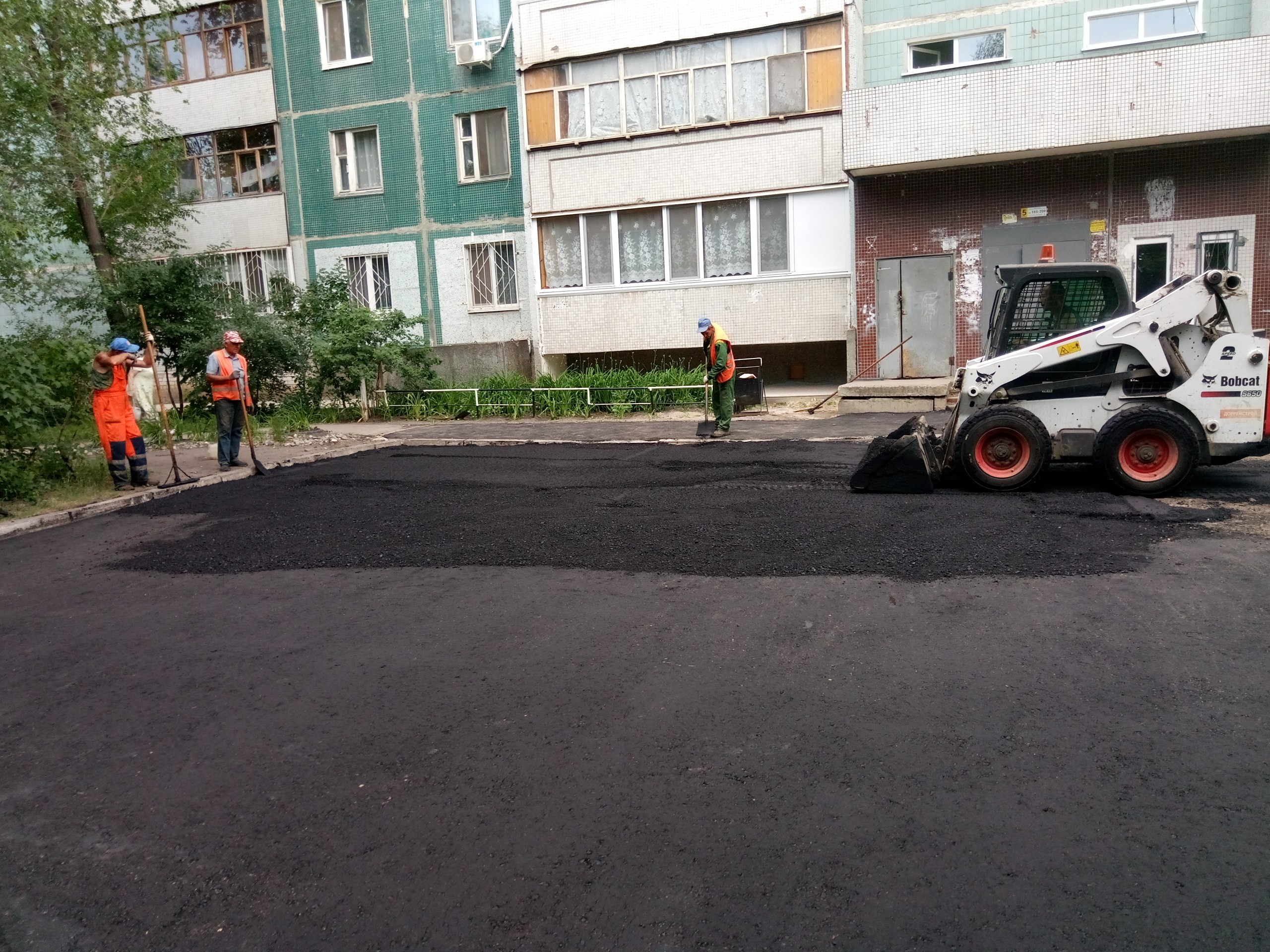 Проведен ремонт двора Рябикова 106 Улпресса - все новости Ульяновска