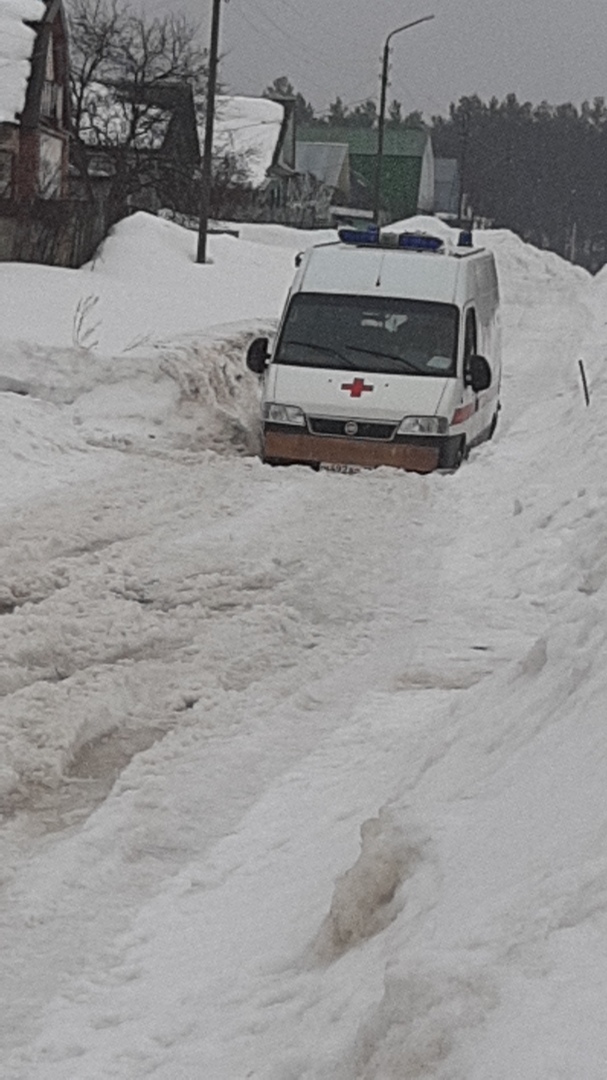 Снегопад в виде каши