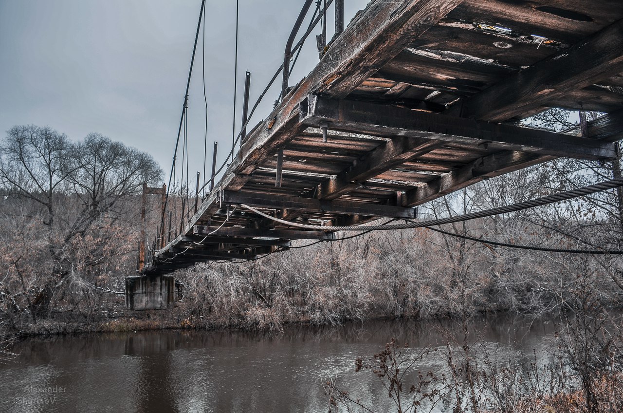 ульяновск старый мост через свиягу